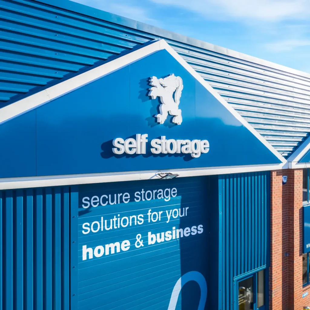 Exterior cleaning and maintenance support for Hills Self Storage in Colchester