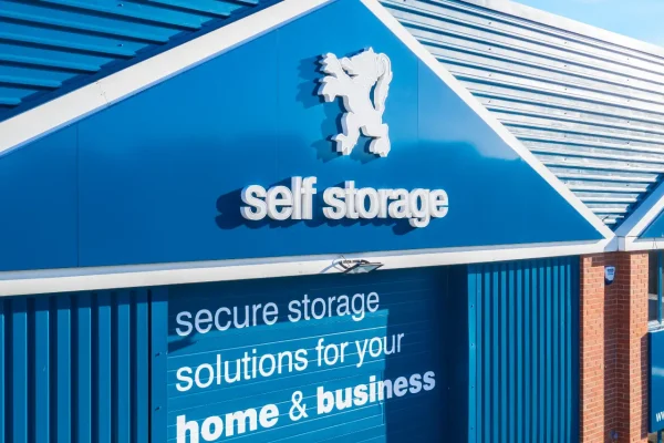 Exterior cleaning and maintenance support for Hills Self Storage in Colchester