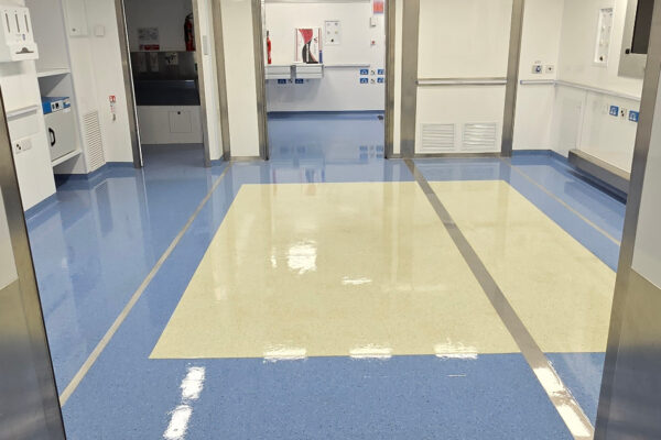 Clean and well maintained mobile clinical environment for Vanguard Healthcare Solutions